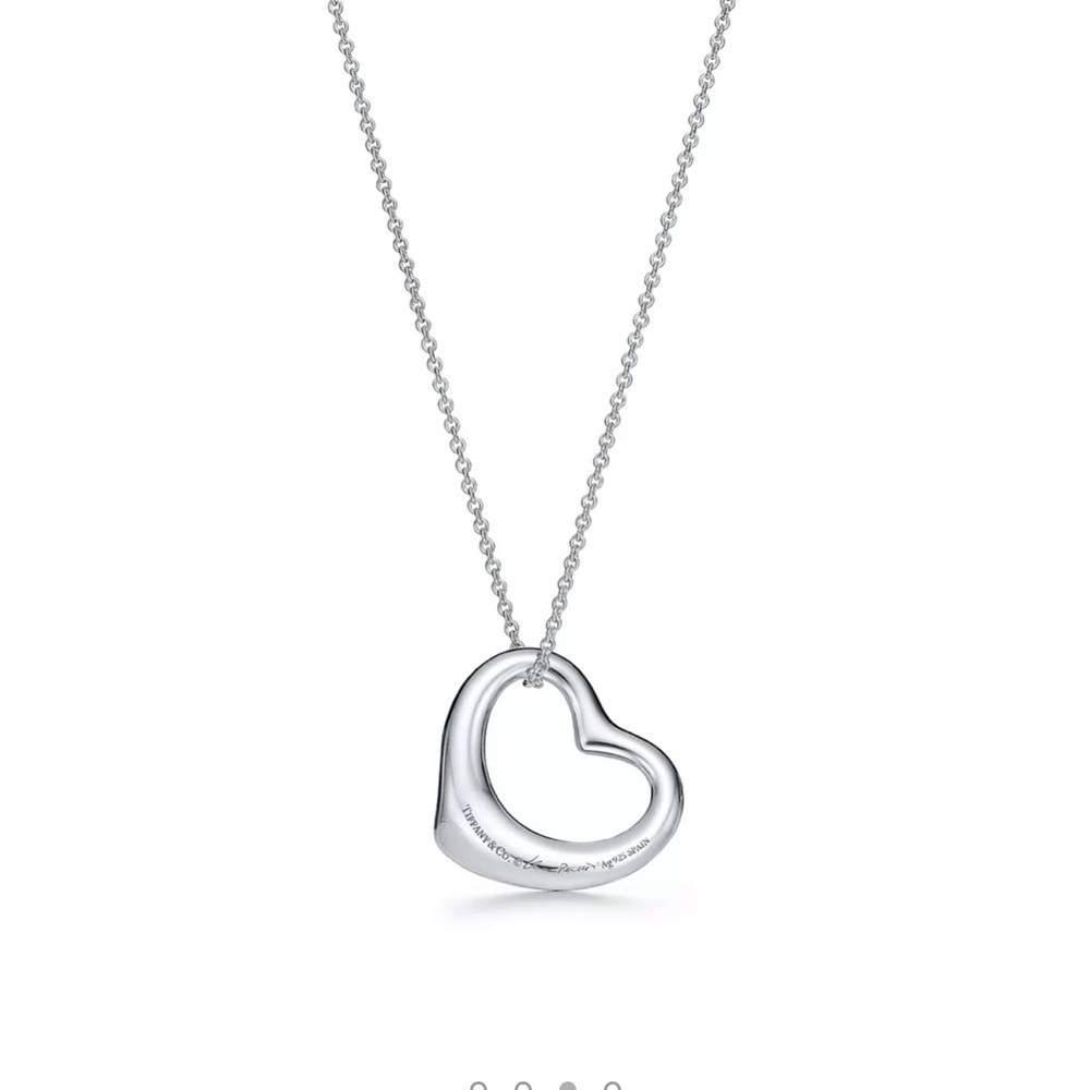 Tiffany and Co- Elsa Peretti Open Heart Necklace